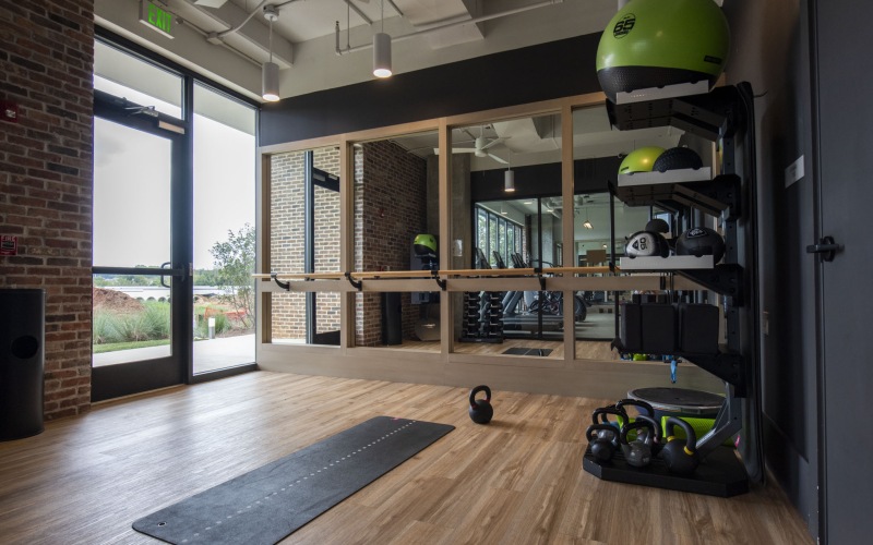 The Boulevard fitness room