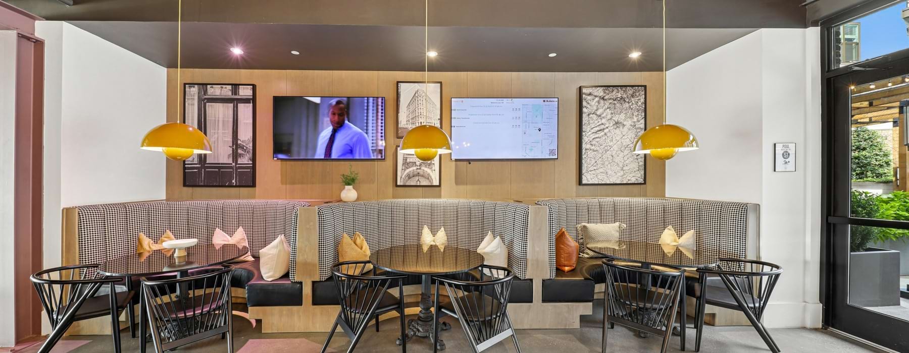 Clubroom at The Boulevard at Grant Park apartment community in Atlanta, GA