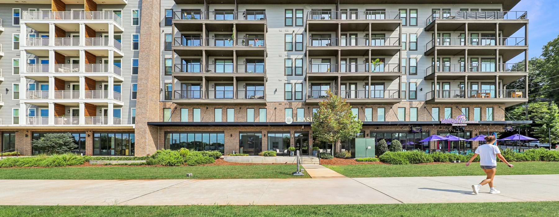 BeltLine entrance at The Boulevard at Grant Park apartment community in Atlanta, GA
