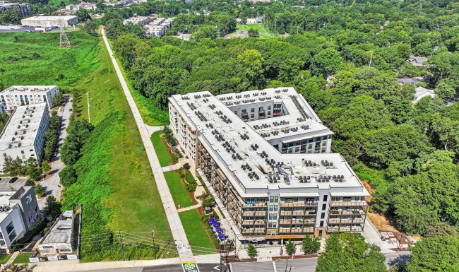 Atlanta Beltline at The Boulevard at Grant Park apartment community in Atlanta, GA